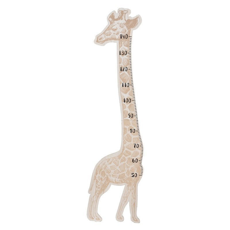Mètre ruban mural girafe Savane pour enfant