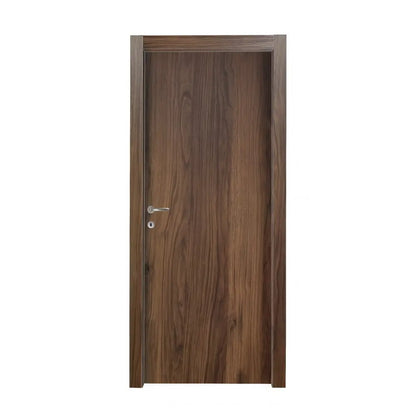Porta battente da interno noce quercia venatura verticale 90 x 210 cm