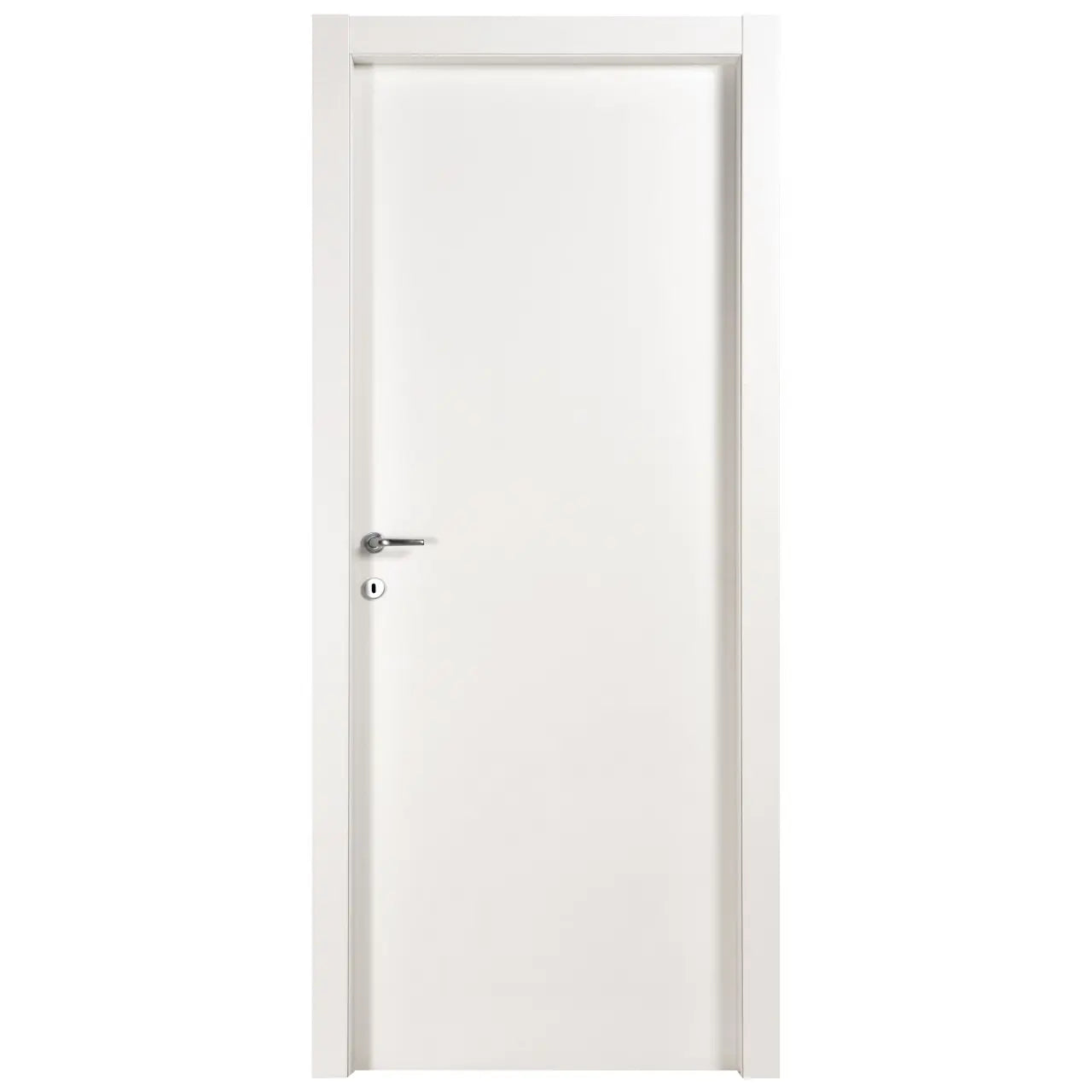 Porta battente modello A bianco frassino 90x210 cm