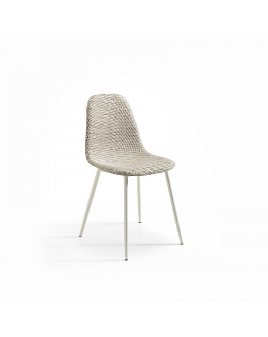 4x Sedie in Similrattan Martina - Beige