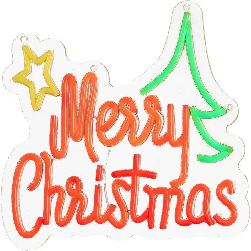 Neon Merry Xmas multicolor con 150 LED IP20