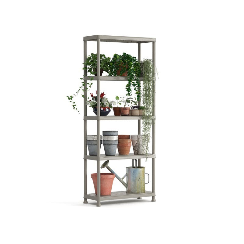 Keter Planet étagère 5 étagères 76x32x176 cm h