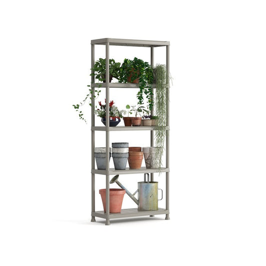 Keter Planet étagère 5 étagères 76x32x176 cm h