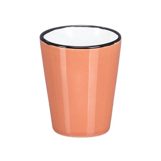 Verre en céramique 90 ml couleurs foncées assorties