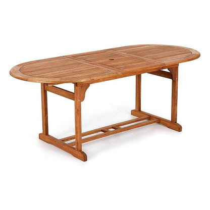 Table extensible Texas en eucalyptus 200-245-290 cm x 110 h