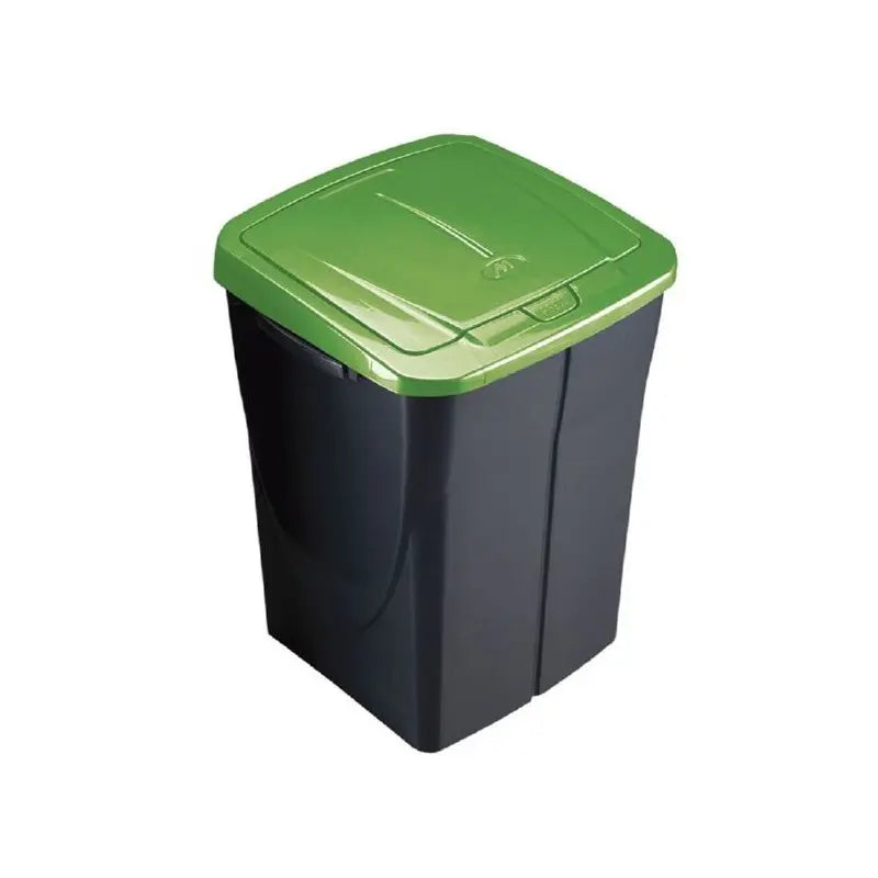 Poubelle Ecobin 45L avec couvercle vert
