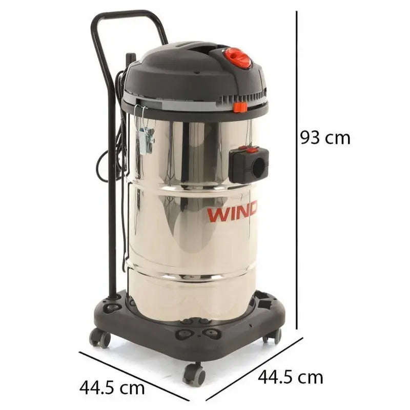 Aspirateur eau et poussière professionnel Lavor Windy 265 IF — 2 400 W, 44,5 × 44,5 × H 93 cm