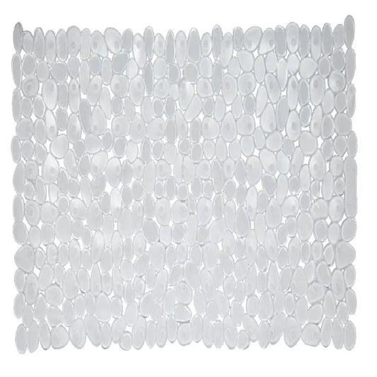 Tappeto doccia Sassolini XL trasparente 46 × 91 cm