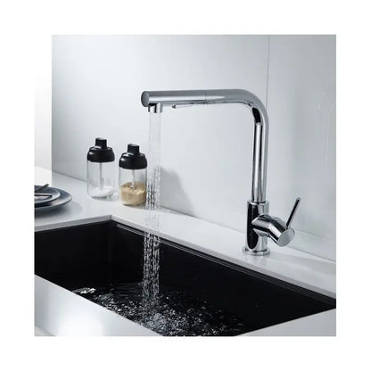 Miscelatore monocomando lavello Phoenix con doccetta estraibile 2 Getti cromato
