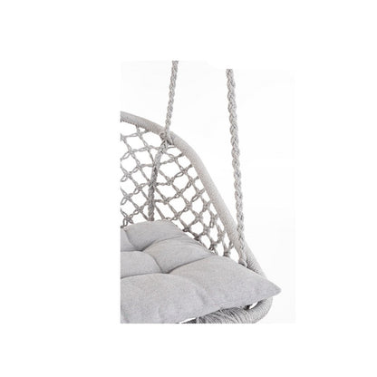 Hamac suspendu Bizzotto Javier gris Ø88x130h