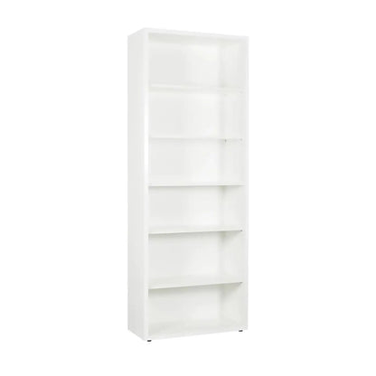 Bibliothèque 5 étagères blanc 68,8x35,3x200 h