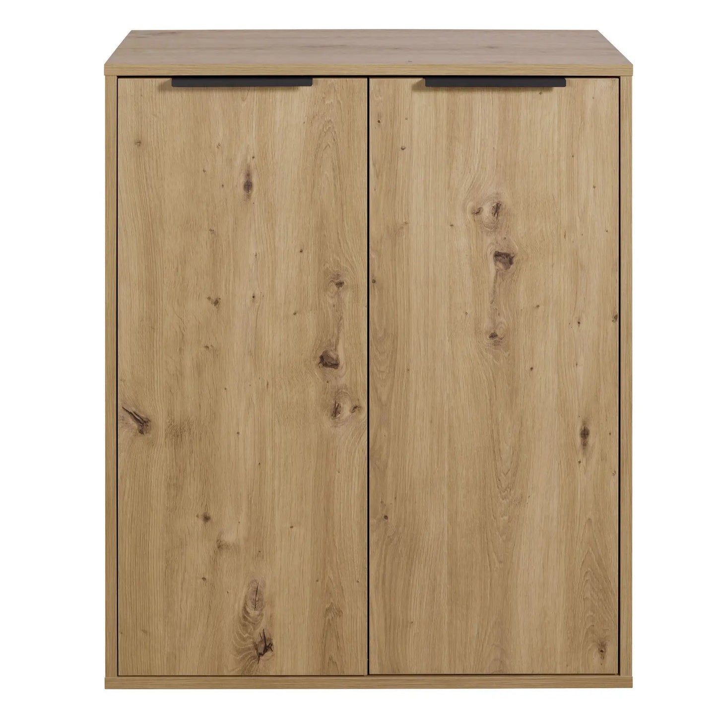 Armoire avec 2 portes en chêne artisanal 72x35x87h cm
