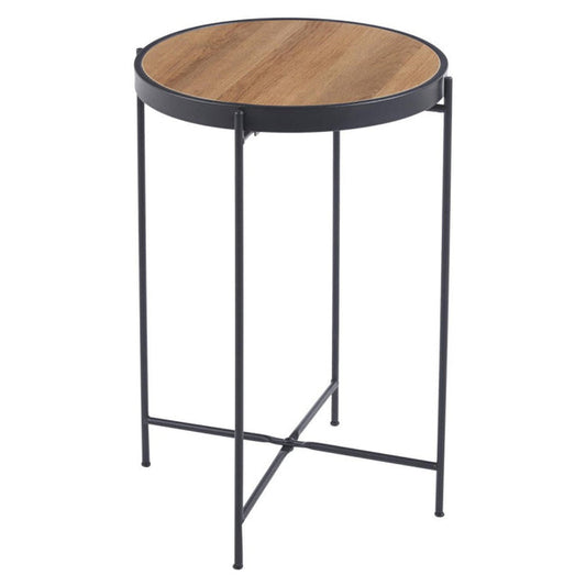 Tavolino Sven Ø38x56H cm naturale