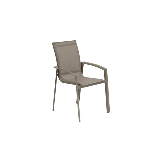 Fauteuil de salle à manger café Axant 57 x 63 x 94 h cm