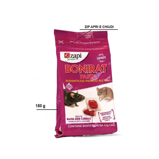 Pâte Zapi Bonirat plus mort-aux-rats 150 gr