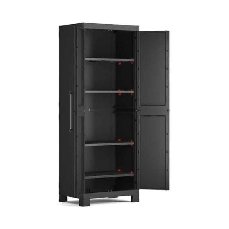 Keter Detroit armoire haute noire 65x45x182 h