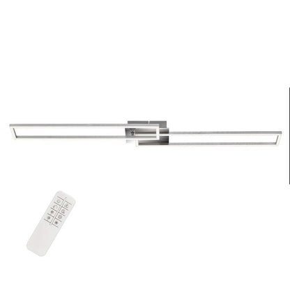 Briloner plafonnier applique cadre led 110 cm 40w 4400lm chrome