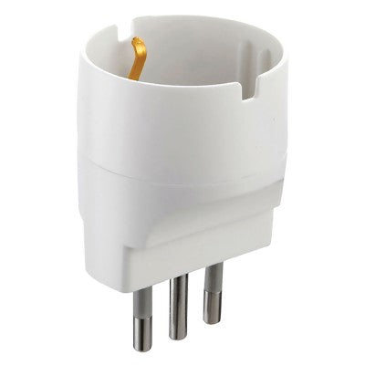 Adaptateur de prise unique 2P T 16A - Solution parfaite pour connecter vos appareils