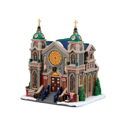 Lemax St. Stanislaus Cathedral con adattatore 22 × 16 × H23 cm