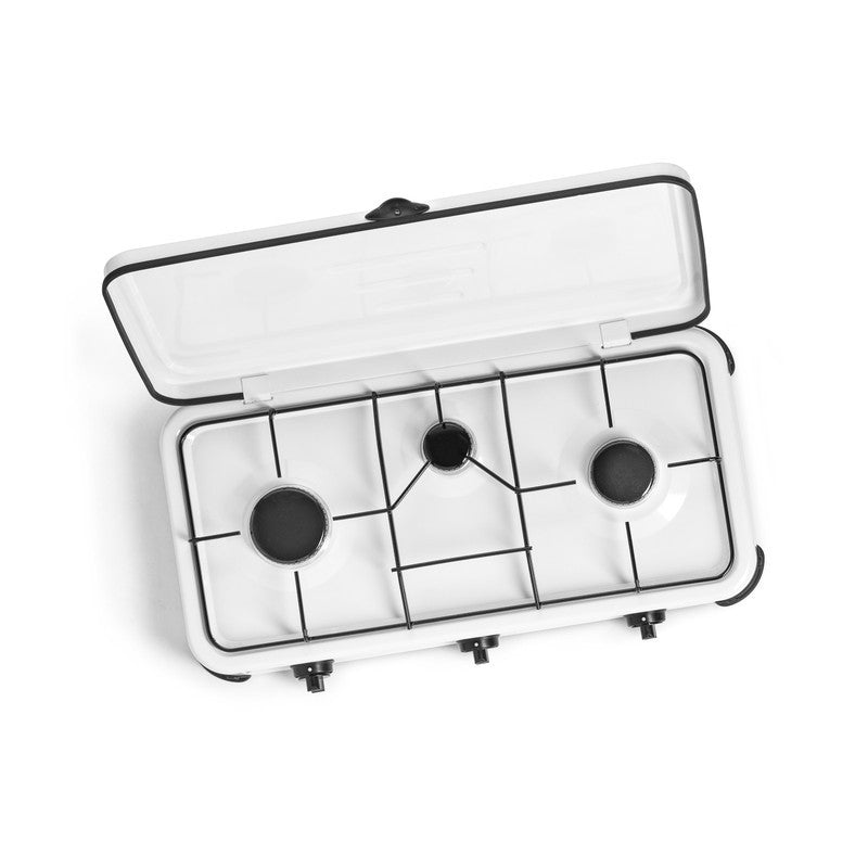 Couvercle pour cuisinière à gaz 3 feux 59x32x10h cm