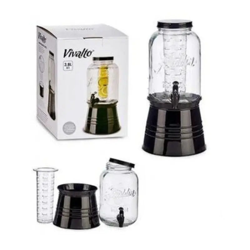 Carafe avec support et glacière 3800ml