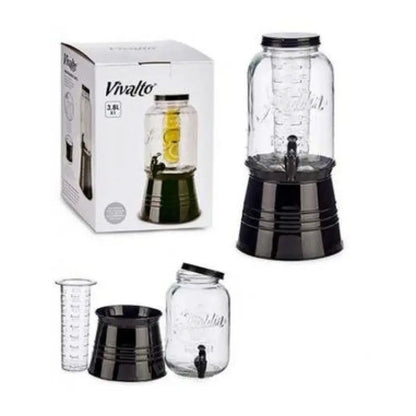 Carafe avec support et glacière 3800ml