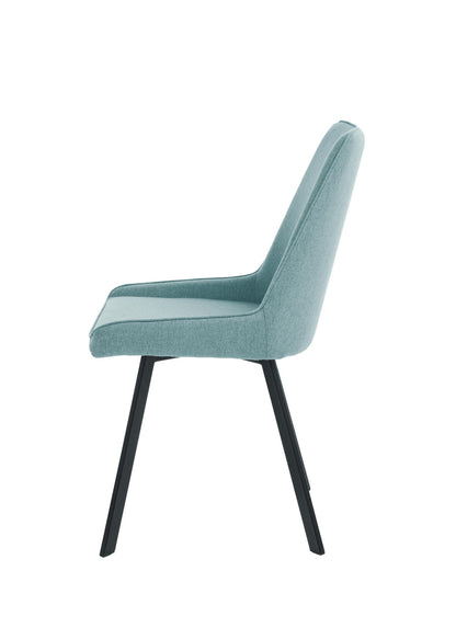 4x Chaise Microfibre 48cm x 60cm H. 87cm