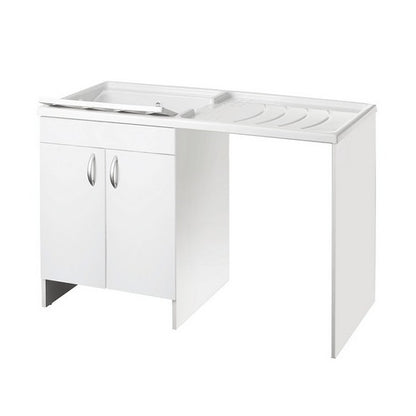 Mobile coprilavatrice con vasca L124xP60xH89 cm