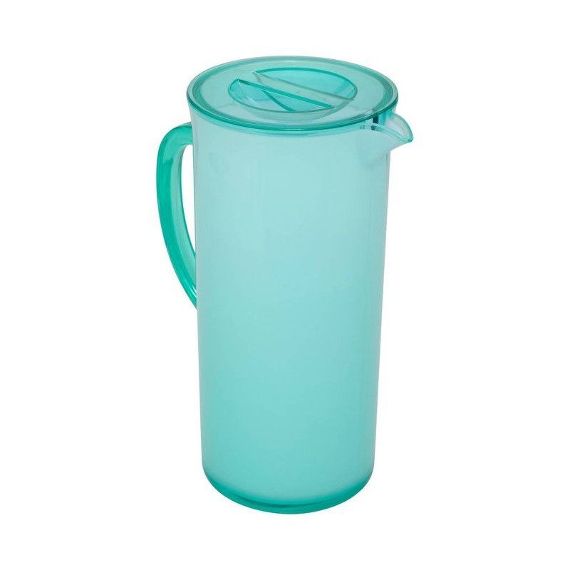 Carafe carrée bleu menthe 2 L