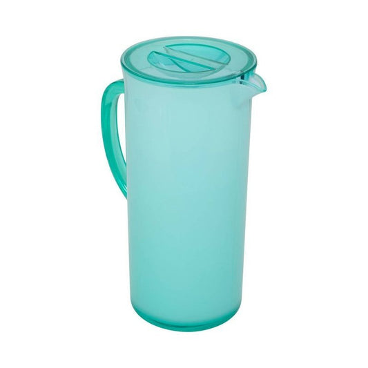 Carafe carrée bleu menthe 2 L