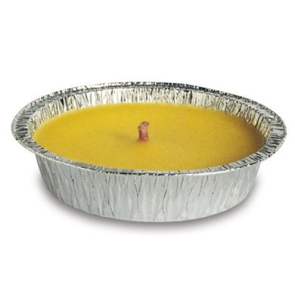 Candela profumata alla citronella per uso esterno Ø 10 cm h 2,5 cm