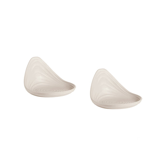 Lot de 2 porte-goûters Tierra 12,3 x 12 x h 7,3 cm