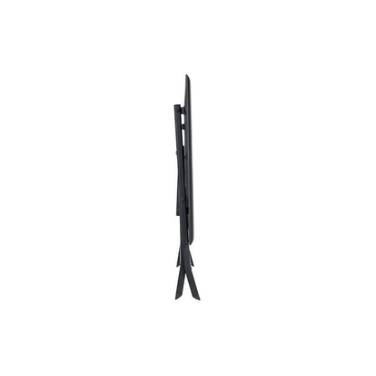 Table pliante Azua 4 places graphite 71x71x71 cm