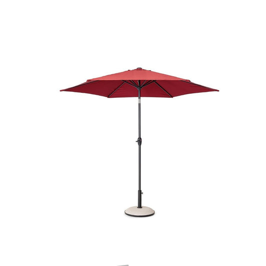 Parapluie Bizzotto Kalife 2,7 m avec joint bordeaux