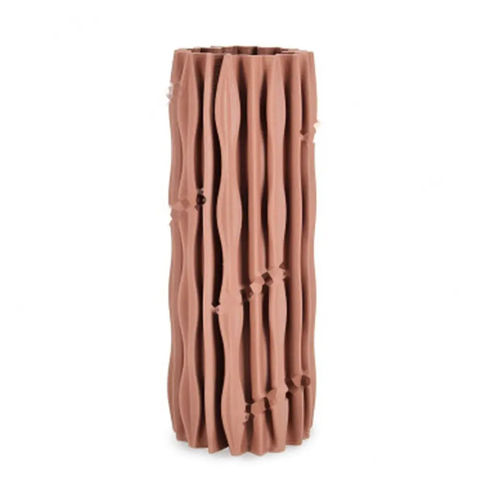 Vaso Osaki cilindrico terracotta Ø16 × H40 cm