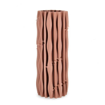 Vaso Osaki cilindrico terracotta Ø16 × H40 cm
