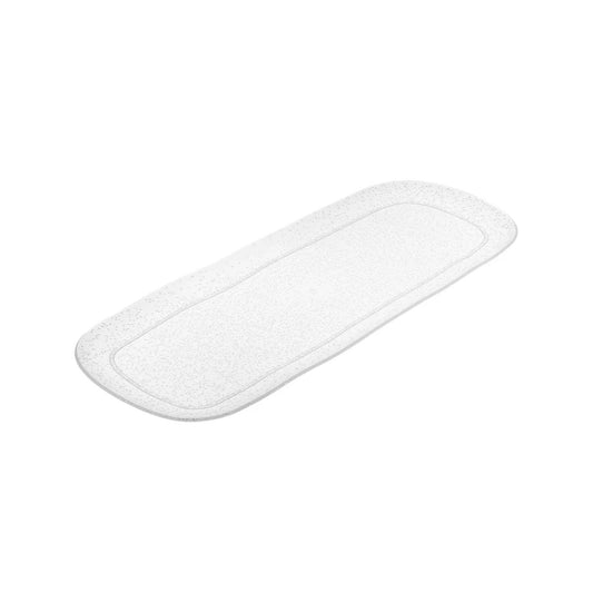 Vassoio rettangolare grande white Memento Synth in metacrilato cm 44x17