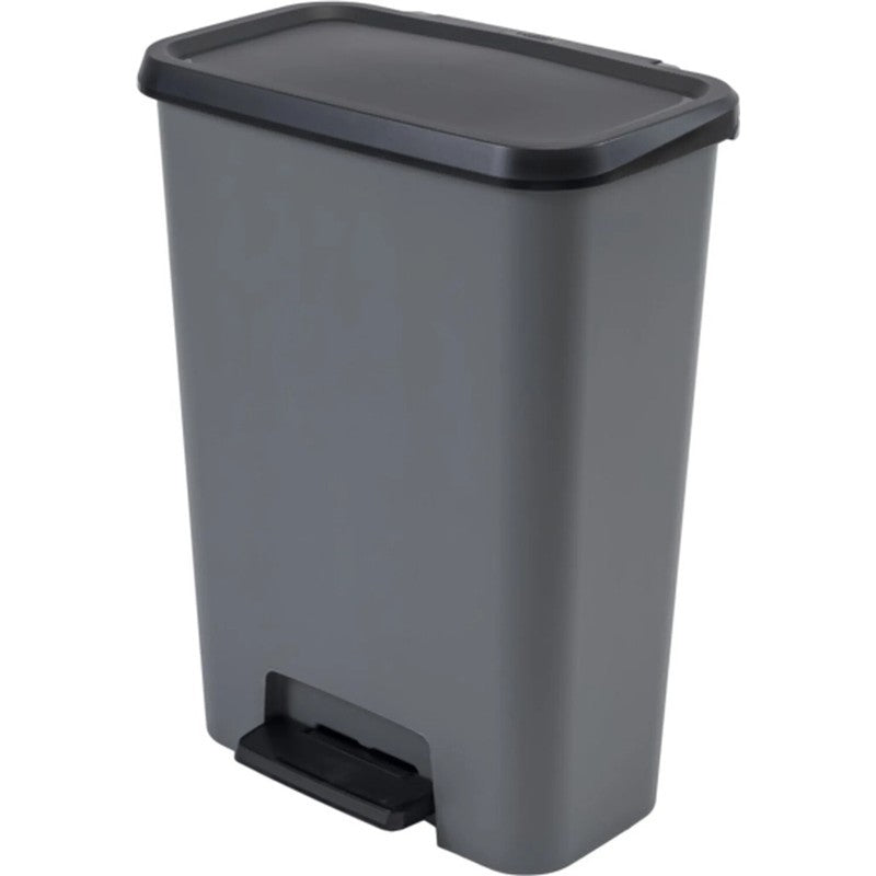 Poubelle Curver compacte 50l 49,6x29,4x62 h cm