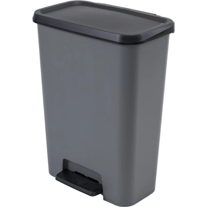 Poubelle Curver compacte 50l 49,6x29,4x62 h cm