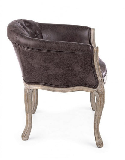 2x Fauteuil Classique Diva Dark