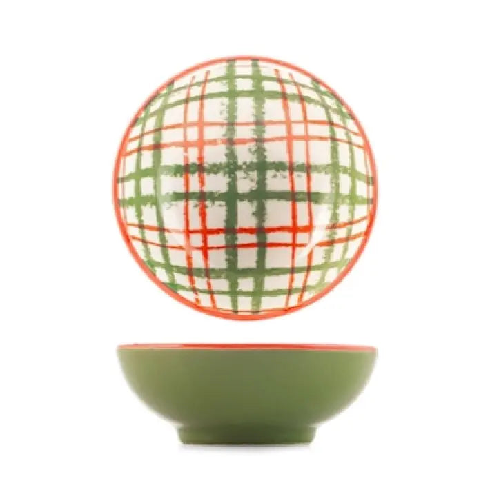 Mini-bol poke de Noël en porcelaine — 7,5 cm, 1 pièce assortie