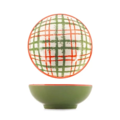 Mini-bol poke de Noël en porcelaine — 7,5 cm, 1 pièce assortie