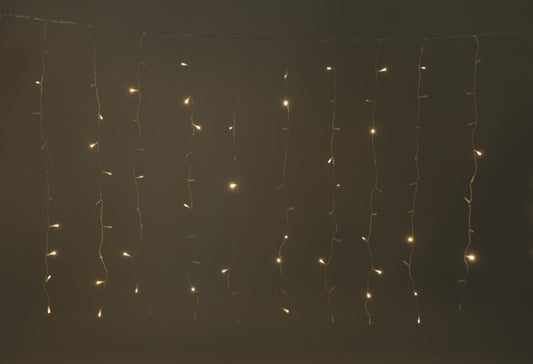 Tenda luminosa 200 LED bianco caldo 3x1 m