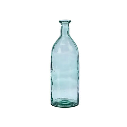 Bouteille en verre décorative Ø 12 x 35h