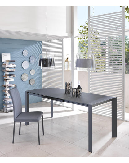 Tavolo Allungabile PIXEL Grigio 122-182 x 80 cm