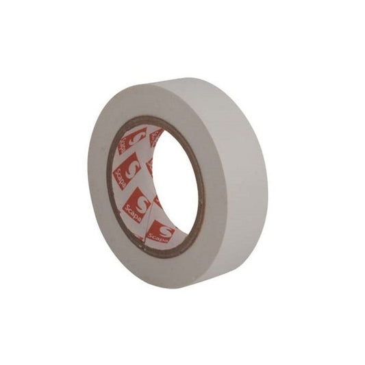 Ruban isolant PVC blanc 19 mm x 25 m
