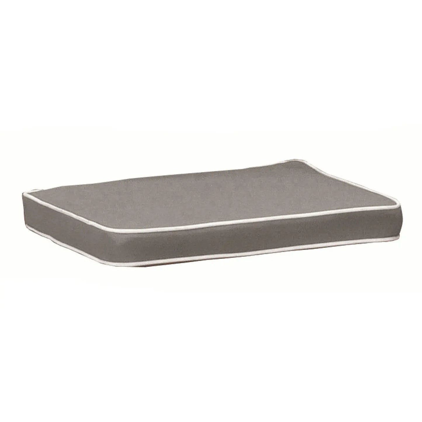 Coussin d'assise Liberty gris tourterelle 40x40 cm