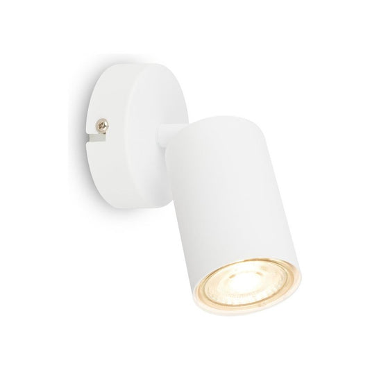 Spot mural GU10 orientable blanc