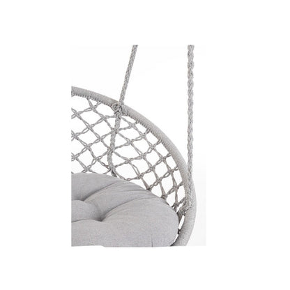 Hamac suspendu Bizzotto Javier gris Ø80x130h