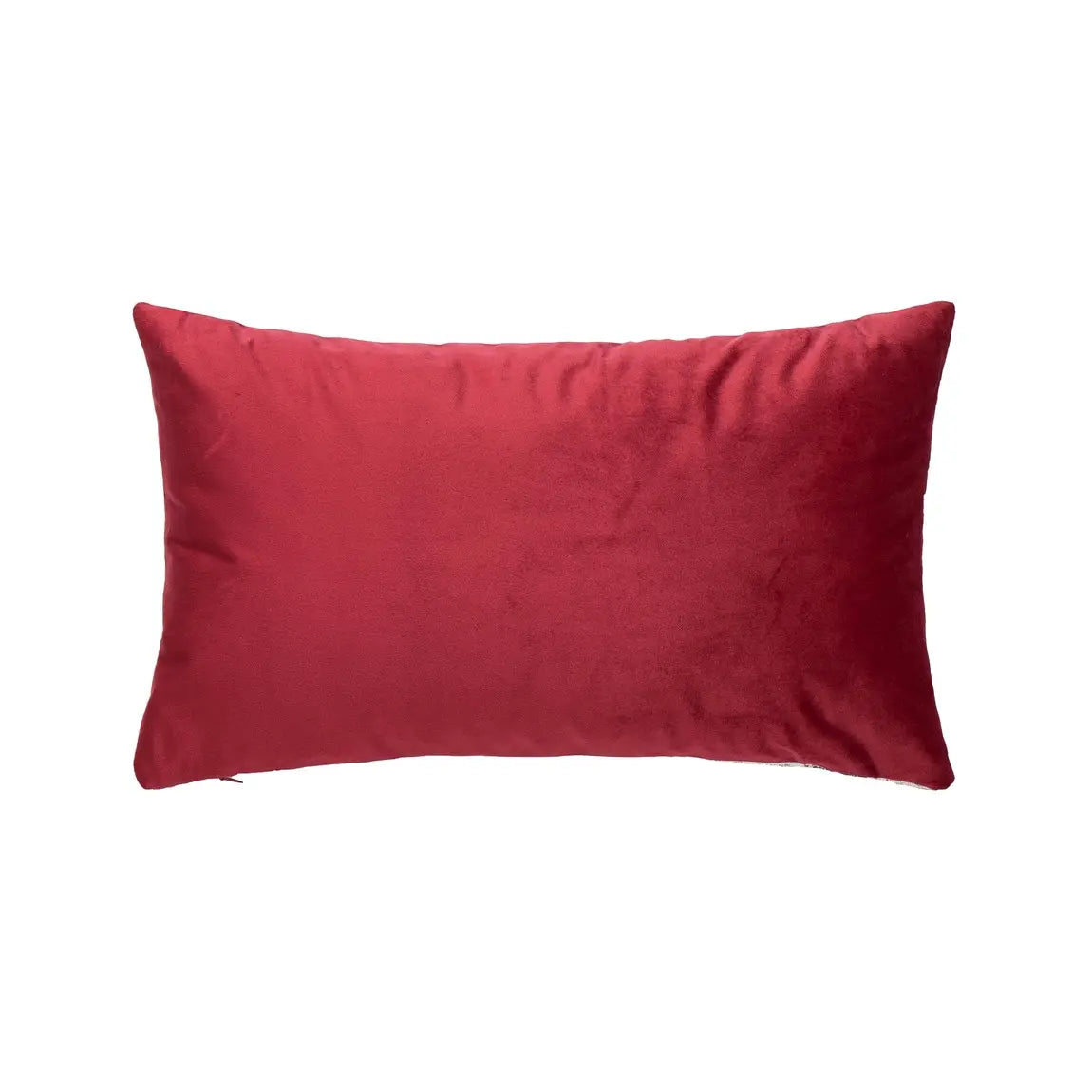 Cuscino decorativo Snowlyn con paesaggio rosso 30 × 50 cm